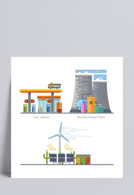 扁平化环保设备设计 创新与可持续的视觉表达